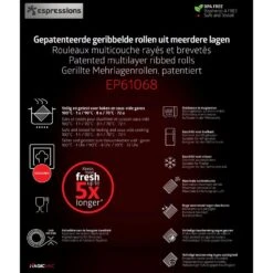 Espressions Vacumeerfolie 600 X 30 Cm - 2 Stuks - Geschikt Voor Foodsaver -Huis Keuken EP61068 621c985a59d0a2.25566617