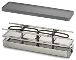 Espressions Gourmetstel Slim - 4 Personen -Huis Keuken Espressions Gourmetstel Raclette Slim 42 x 13 cm