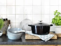 BK Braadpan Bourgogne - Jet Black - ø 28 Cm / 6.7 Liter -Huis Keuken H6071.524 BOUR SA Jet Black 72dpi 58f4