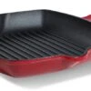 BK Grillpan Bourgogne - Chili Red - 26 X 26 Cm - Geëmailleerde Anti-aanbaklaag -Huis Keuken H6072 946 BOUR PC HR 300dpi