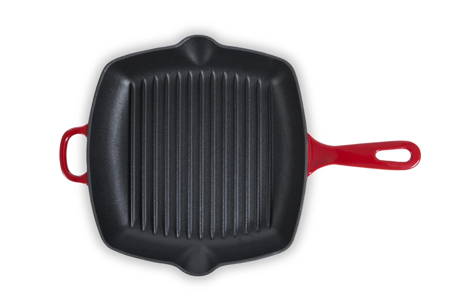 BK Grillpan Bourgogne - Chili Red - 26 X 26 Cm - Geëmailleerde Anti-aanbaklaag 6 BK Grillpan Bourgogne - Chili Red - 26 X 26 Cm - Geëmailleerde Anti-aanbaklaag - Afbeelding 4