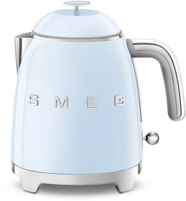 SMEG Waterkoker Mini - 1400 W - Pastelblauw - 800 Ml - 3 Kops - KLF05PBEU 3 SMEG Waterkoker Mini - 1400 W - Pastelblauw - 800 Ml - 3 Kops - KLF05PBEU