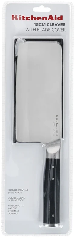 KitchenAid Hakmes Gourmet 15 Cm + Gratis Mesbeschermer -Huis Keuken KitchenAid Hakmes Gourmet 15 cm gratis mesbeschermer 2