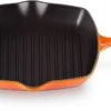 Le Creuset Grillpan Signature - Oranjerood - 26 X 26 Cm - Geëmailleerde Anti-aanbaklaag -Huis Keuken LC 20190716 HL PS FS 20183260900422 002