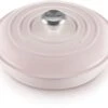 Le Creuset Braadpan Signature - Campagnard - Shell Pink - ø 26 Cm / 2.2 Liter -Huis Keuken LC 20191119 HL PS FS 21180267774430 002