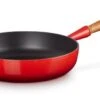 Le Creuset Hapjespan Signature - Kersenrood - ø 28 Cm / 3.6 Liter- Geëmailleerde Anti-aanbaklaag -Huis Keuken LC 20210721 HL PS FS 20259280600422 001