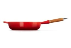 Le Creuset Hapjespan Signature - Kersenrood - ø 28 Cm / 3.6 Liter- Geëmailleerde Anti-aanbaklaag -Huis Keuken LC 20210721 HL PS FS 20259280600422 003