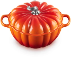 Le Creuset Braadpan Signature - Pompoen - Oranjerood - ø 24 Cm / 3.7 Liter -Huis Keuken LC 20220602 HL PS FS 21238240902430 002