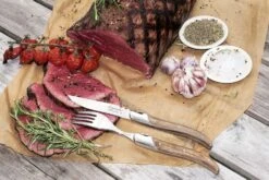 Laguiole Style De Vie Steakvorken Luxury Line Olijfhout 6 Stuks -Huis Keuken Laguiole Luxury Line vorken olijfhout sf gr 7