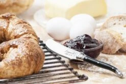 Laguiole Style De Vie Botermessen Zwart - 4 Stuks -Huis Keuken Laguiole botermes Zwart kl 3 1