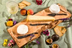 Laguiole Style De Vie Kaasmessenset Black Stonewash -Huis Keuken Laguiole kaasmessen black stonewasg sf kl 4