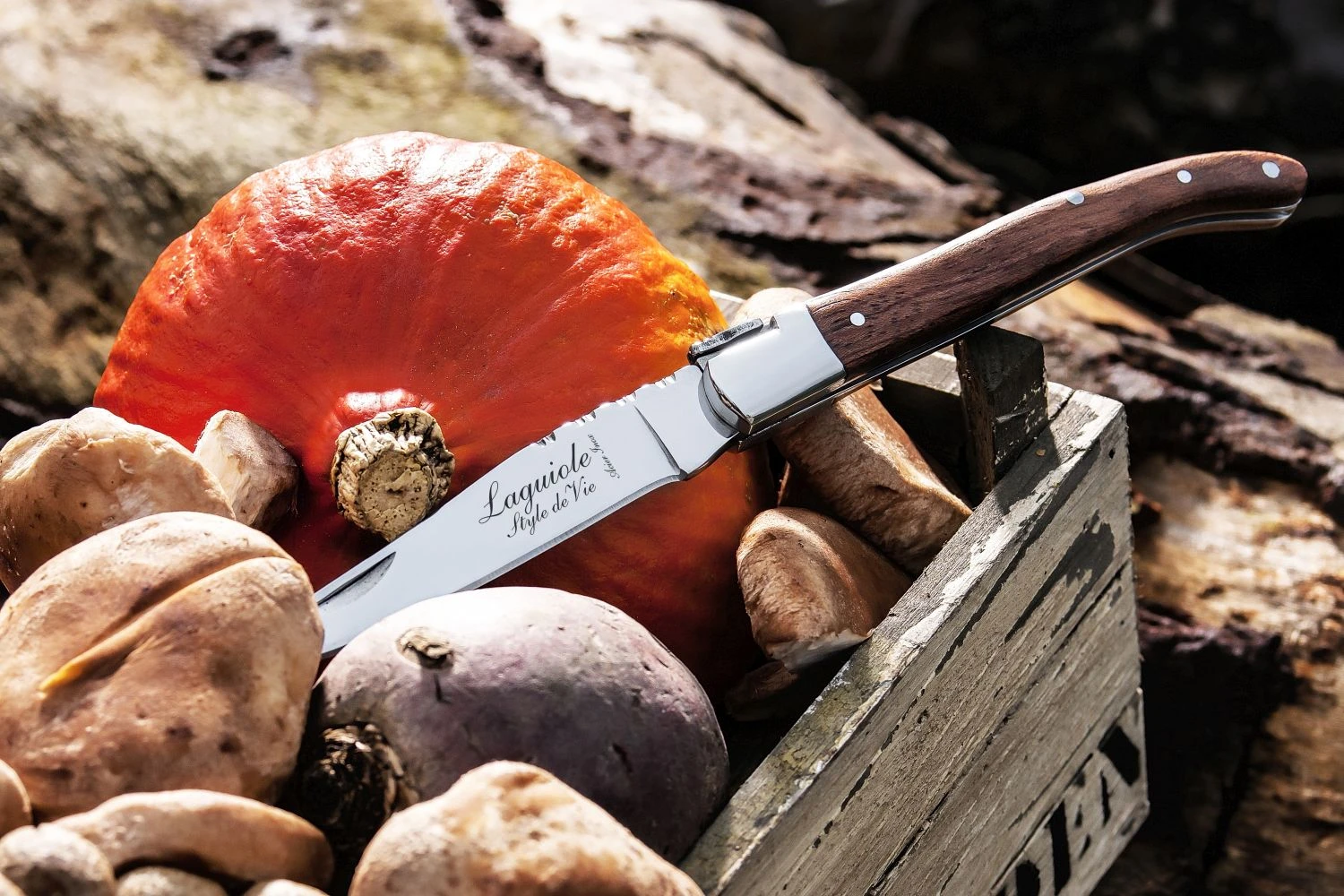 Laguiole Style De Vie Zakmes Rozenhout 7 Laguiole Style De Vie Zakmes Rozenhout - Afbeelding 5