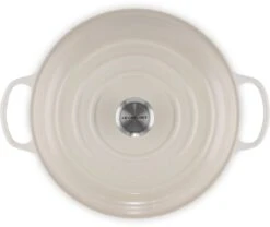 Le Creuset Braadpan Signature - Campagnard - Meringue - ø 30 Cm / 3.5 Liter -Huis Keuken Le Creuset LC 20220726 HL PS FS 21180307164430 004