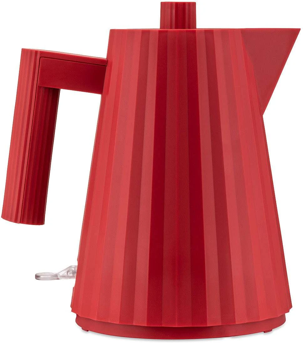 Alessi Waterkoker Plissé - Droogkookbeveiliging - Rood - Michele De Lucchi - 1 Liter - MDL06/1 R 3 Alessi Waterkoker Plissé - Droogkookbeveiliging - Rood - Michele De Lucchi - 1 Liter - MDL06/1 R