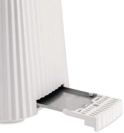 Alessi Broodrooster Plissé - 6 Standen - Wit - Michele De Lucchi - MDL08 W -Huis Keuken MDL08W 05 A4 3500pxl