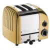 Dualit Broodrooster NewGen - Extra Brede Sleuven - Messing - D27391 -Huis Keuken NewGen 2slot 3Q Brass printRGB 5e70ebf2ae20c2.73524990