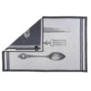 KOOK Theedoek Vintage Bestek Grijs 50 X 70 Cm -Huis Keuken R18.853 870x1110 2