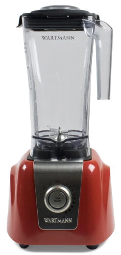 Wartmann Blender - 1250 W - Rood - 2 Liter -Huis Keuken Red FRONT