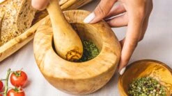 Jay Hill Vijzel Tunea - Olijfhout - ø 12 Cm -Huis Keuken TuneaHand 10