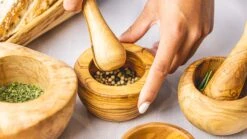 Jay Hill Vijzel Tunea - Olijfhout - ø 10 Cm -Huis Keuken TuneaHand 13