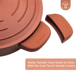 Westinghouse Braadpan Performance - Rebel Red - ø 28 Cm / 6.7 Liter -Huis Keuken WCCC0095024OR 5 1