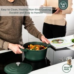 Westinghouse Braadpan Performance - Gracious Green - ø 24 Cm / 4.5 Liter -Huis Keuken WCCC0095024SG 4