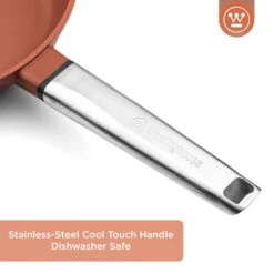 Westinghouse Steelpan Performance - Rebel Red - ø 18 Cm / 1.9 Liter -Huis Keuken WCSP0095N18OR 5