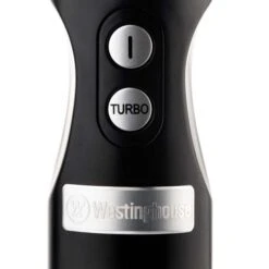 Westinghouse Staafmixer Retro Collections - 600 W - Liquorice Black - WKHBS270BK -Huis Keuken WKHBS270BK Retro Hand Blender 2 600x600 1