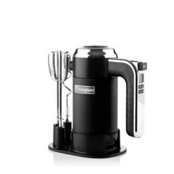 Westinghouse Handmixer Retro Collections - 6 Standen - Liquorice Black - WKHM250BK -Huis Keuken WKHM250BK Retro Hand Mixer 1 600x600 1