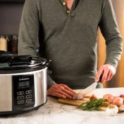 Westinghouse Slowcooker - Uitneembare Keramische Pan - RVS - 6 Liter - WKSC65 13 Westinghouse Slowcooker - Uitneembare Keramische Pan - RVS - 6 Liter - WKSC65 -Huis Keuken WKSC65 Westinghouse Slow Cooker 5