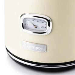 Westinghouse Waterkoker Retro Collections - 2200 W - Vanilla White - 1.7 Liter - WKWKH148WH -Huis Keuken WKWK148WH Retro Kettle 2 600x600 1