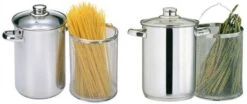 Cooking Pastapan / Aspergepan - RVS - ø 16 Cm / 4.0 Liter -Huis Keuken asperge past