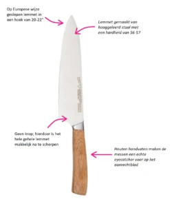 Diamant Sabatier Broodmes Babiole 22 Cm -Huis Keuken babiole messen kenmerken 4