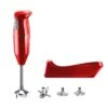 Bamix Draadloze Staafmixer / Keukenmachine - 2 Snelheden - Cordless Rood -Huis Keuken bamix 1121013 set 3