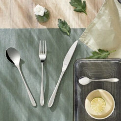 Amefa Koffielepels Cuba 6 Stuks -Huis Keuken cuba bestekset 84 delig zilver ambiance 112000mdf2l45 3