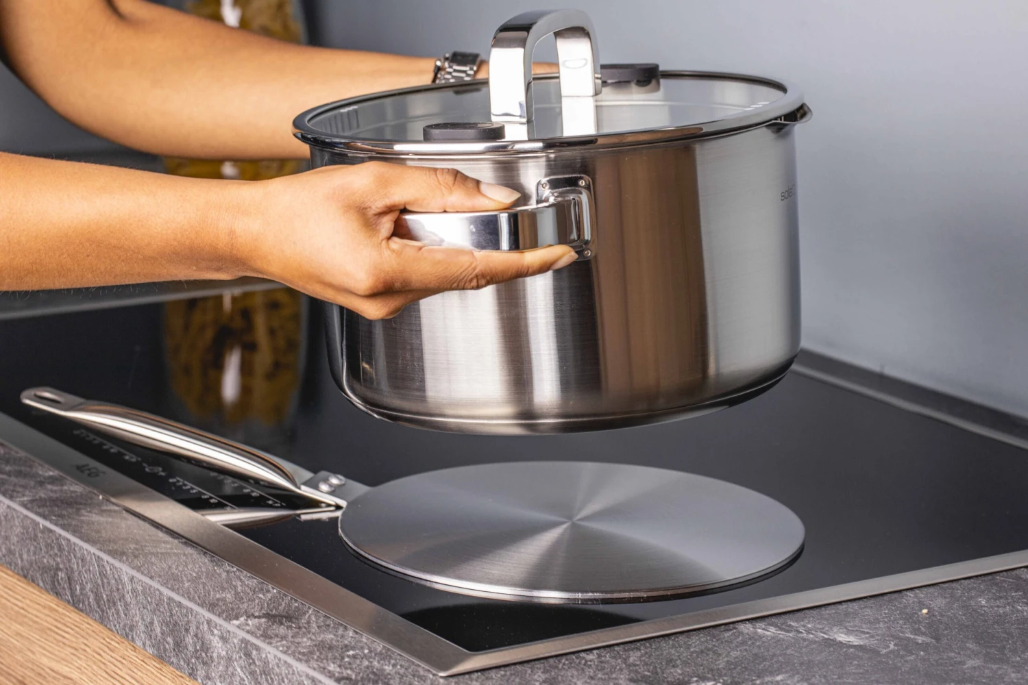 Sareva Inductie Adapter / Adapterplaat - RVS - ø 26 Cm 4 Sareva Inductie Adapter / Adapterplaat - RVS - ø 26 Cm - Afbeelding 2