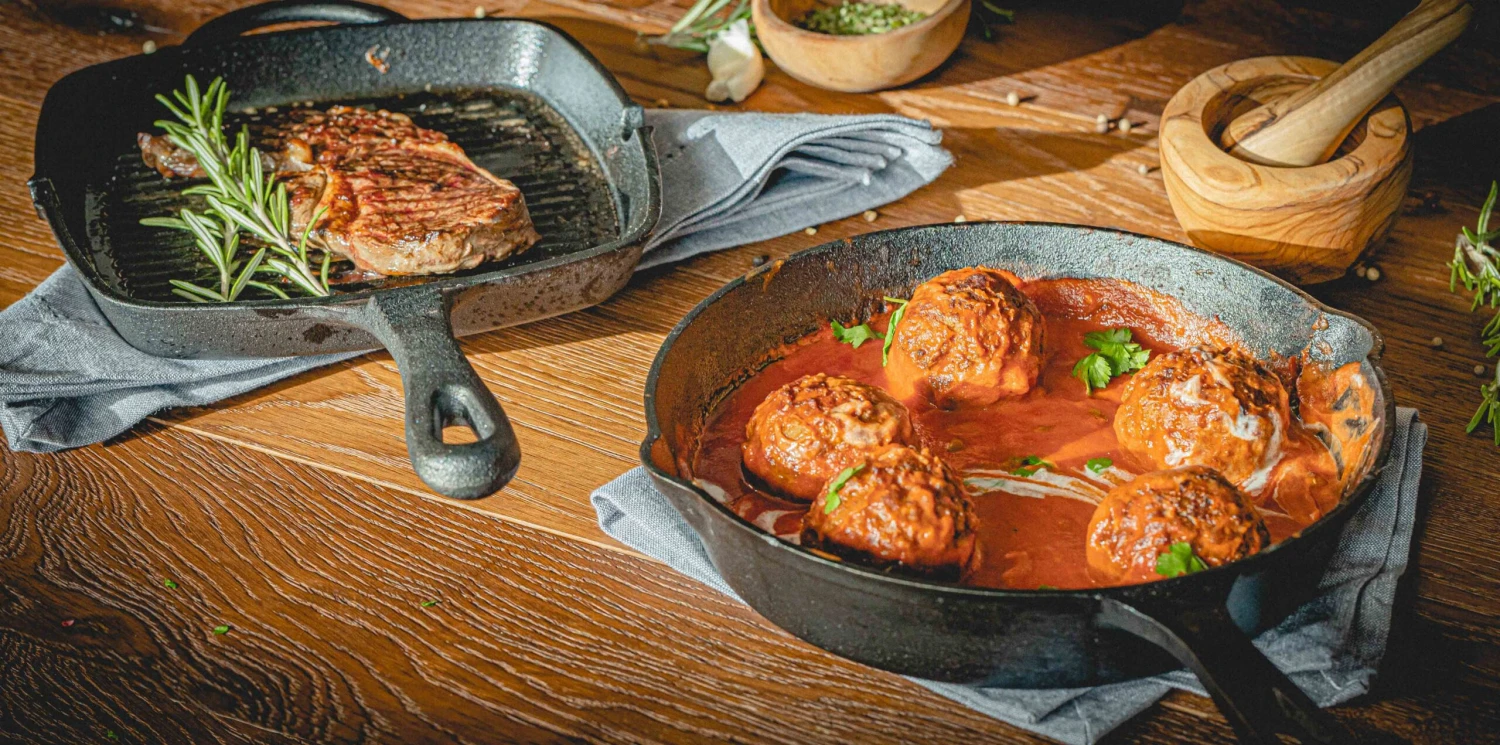 Blackwell Grillpan - Gietijzer - 23 X 23 Cm - Zonder Anti-aanbaklaag 6 Blackwell Grillpan - Gietijzer - 23 X 23 Cm - Zonder Anti-aanbaklaag - Afbeelding 4