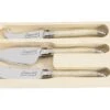 Laguiole Style De Vie Kaasmessen Parelmoer 3-Delig -Huis Keuken kaasmessen parelmoer
