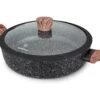 Westinghouse Hapjespan Marble Wood - ø 28 Cm / 4.5 Liter - Standaard Anti-aanbaklaag -Huis Keuken new handle low casserole5B225D