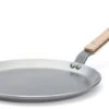 De Buyer Pannenkoekenpan Mineral B Hout - ø 24 Cm - Zonder Antiaanbaklaag -Huis Keuken poele a crepes en acier mineral b bois