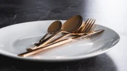 Sareva Bestekset - 16-delig / 4 Personen - Koper -Huis Keuken sfeer brons 6 2