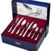 Sola Bestekset Hollands Glad - 50 Delig / 6 Personen -Huis Keuken sola bestekset hollands glad 50 delig