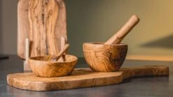 Jay Hill Vijzel Tunea - Olijfhout - ø 10 Cm -Huis Keuken tunea 3 1