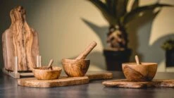 Jay Hill Vijzel Tunea - Olijfhout - ø 12 Cm -Huis Keuken tunea 4 2