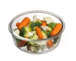 Sareva Glazen Vershoudbakje Cook & Fresh - Rond - 3-delig -Huis Keuken vershoudbakje 4