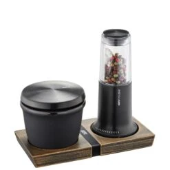 Gefu Peper- En Zoutset Houder X-Plosion Medium -Huis Keuken x34639 gefu salz und gewuerzdose x plosion schwarz 05 600x600.jpg.pagespeed.ic .HgnU XTWI